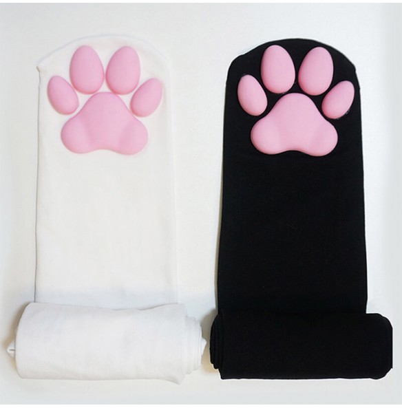 DeTiShe - 3D Cat Paw Socks (White) DeTiShe - 3D Cat Paw Socks (White)